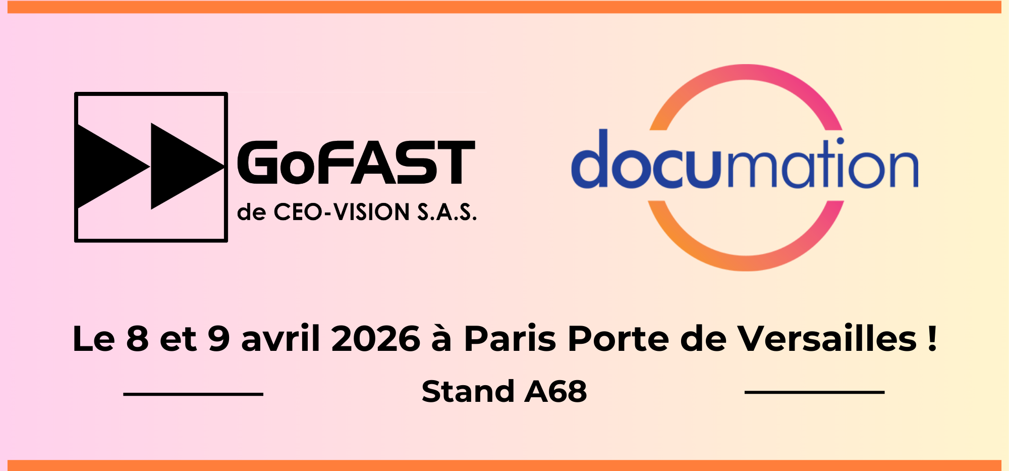 GoFAST Au salon Documation 2026