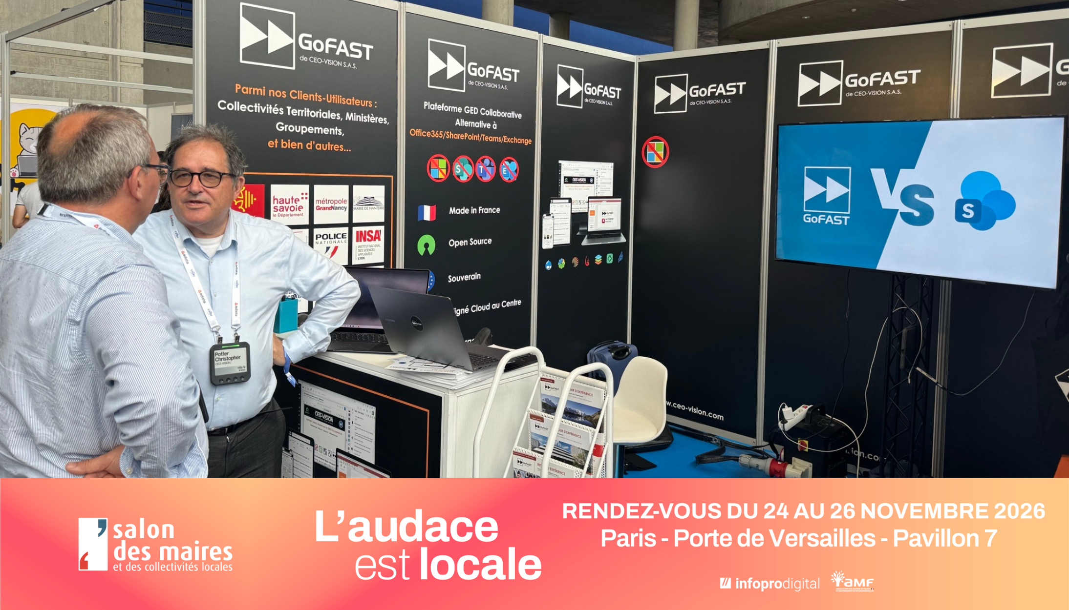 GoFAST au Salon des Maires 2026