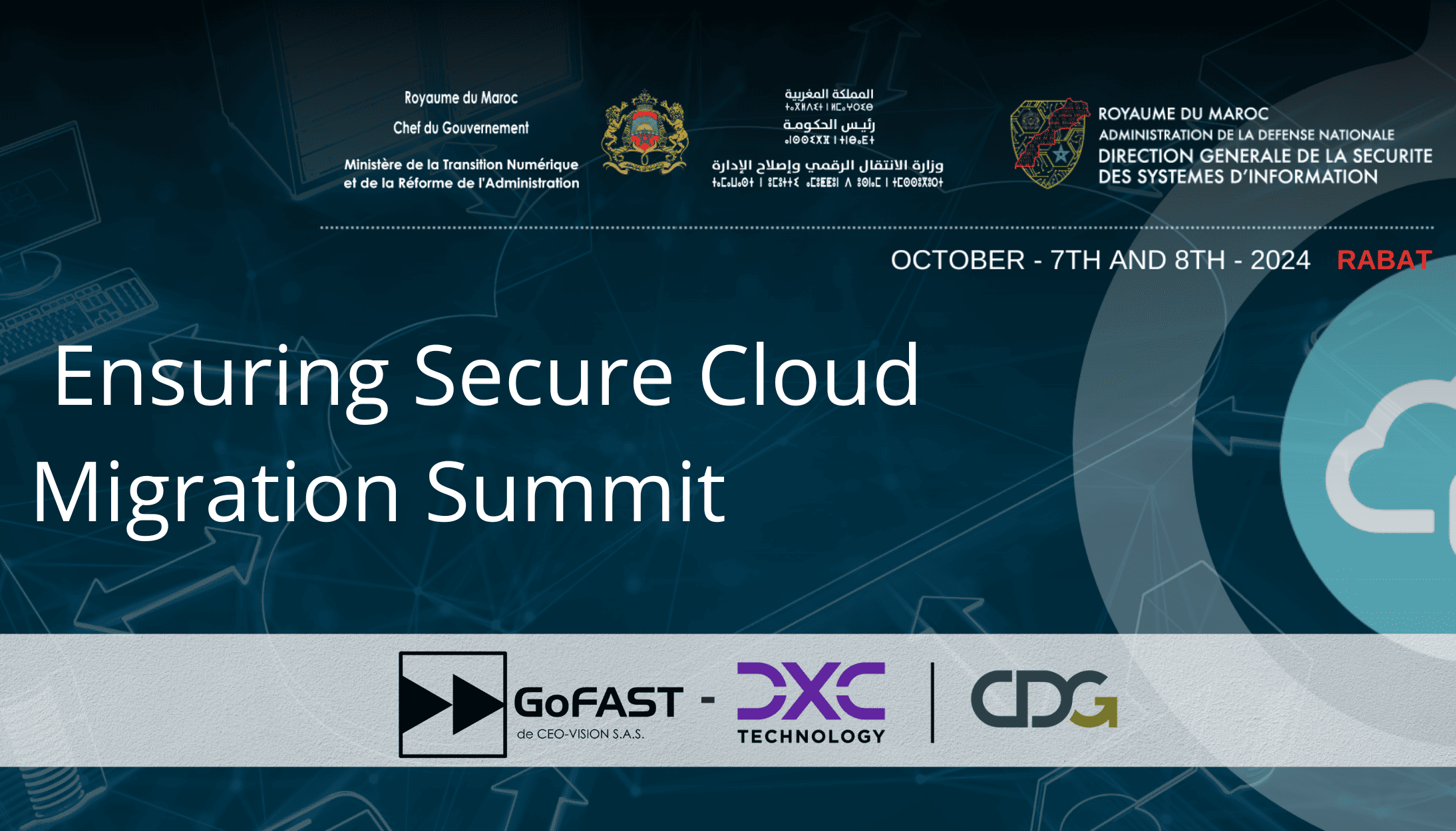 Ensuring Secure Cloud Migration Summit GoFAST DigitalWorkplace et GED DXC-CDG 2024