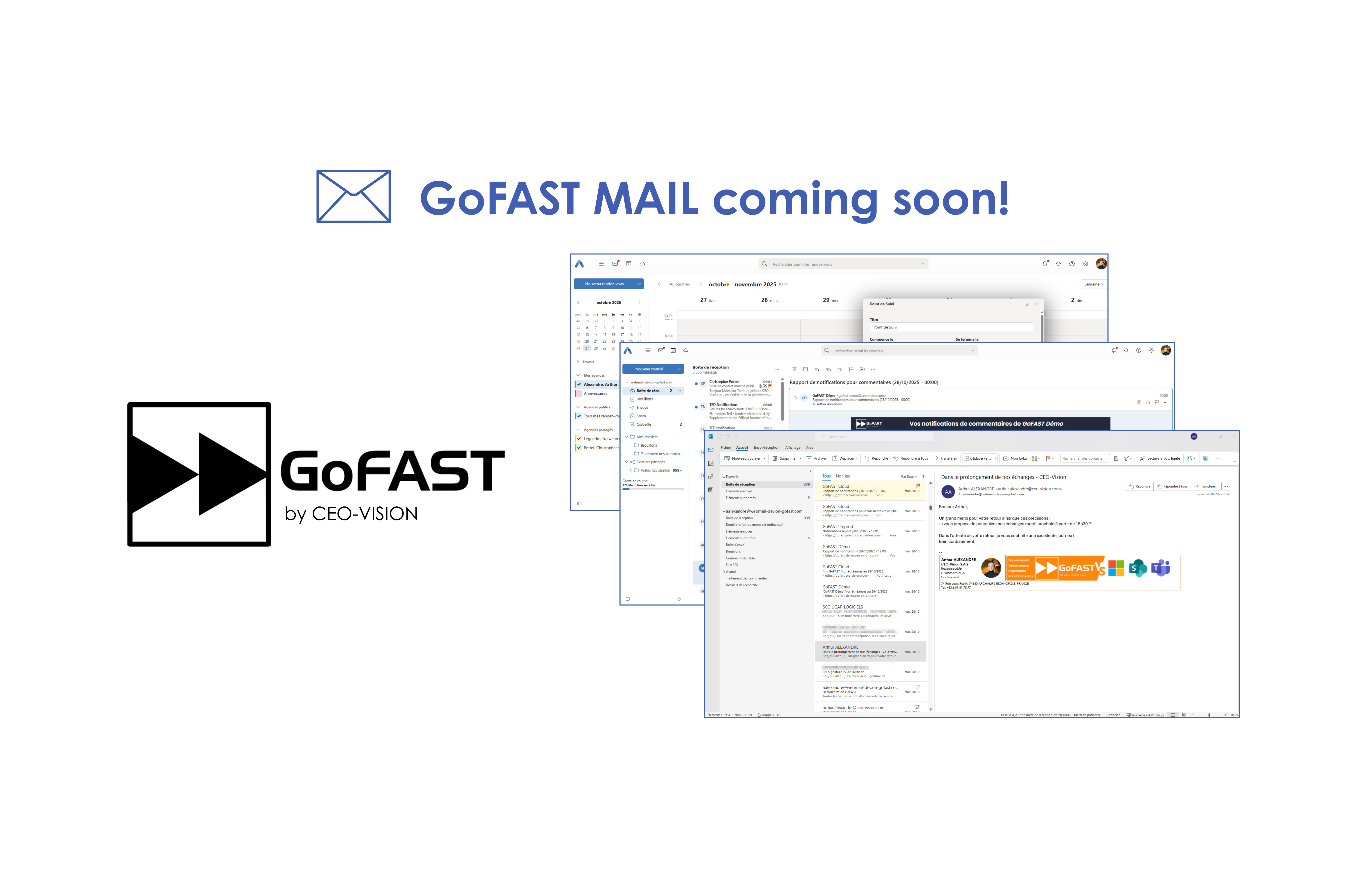GoFAST MAIL coming soon