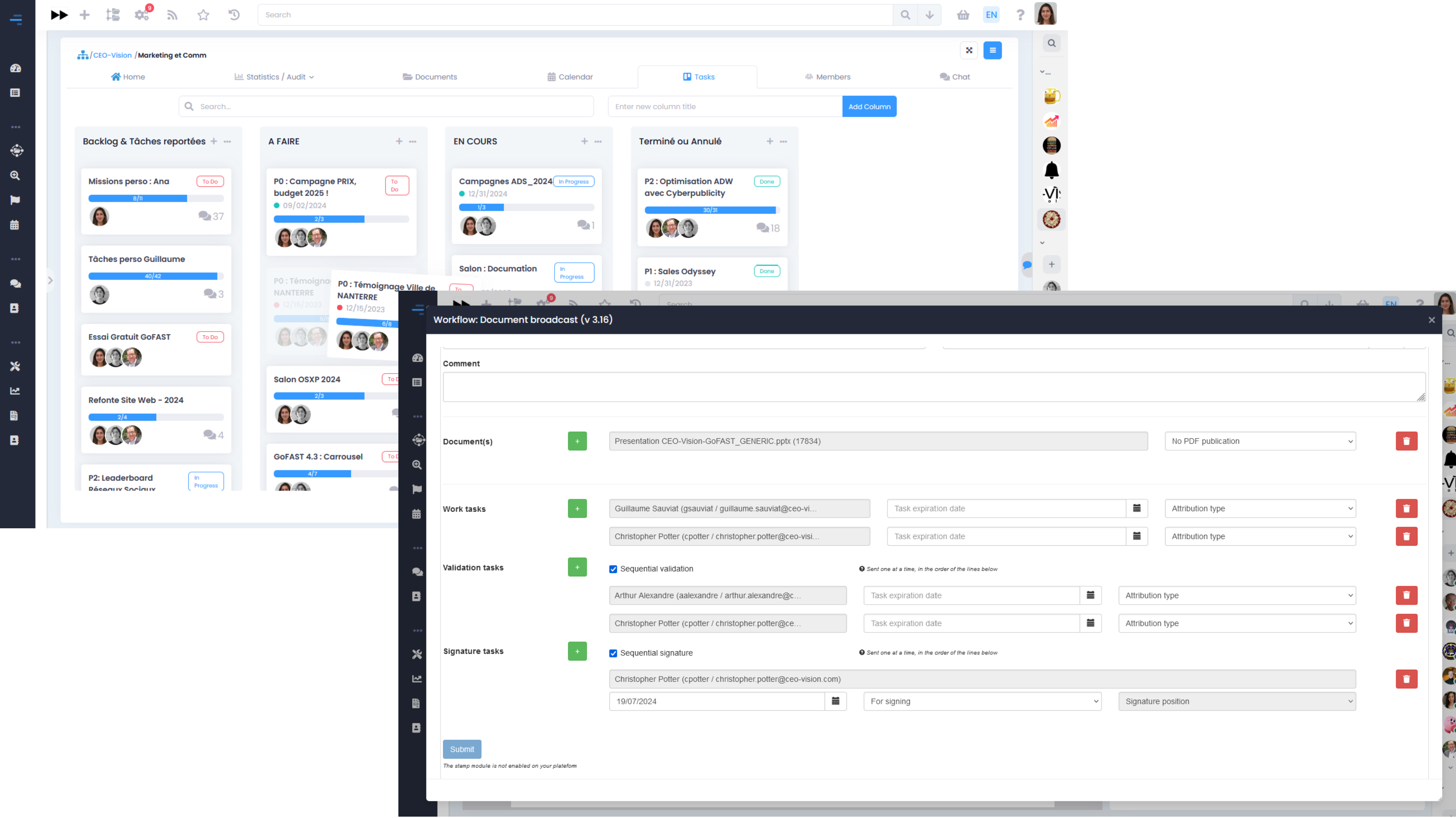 kanban cards