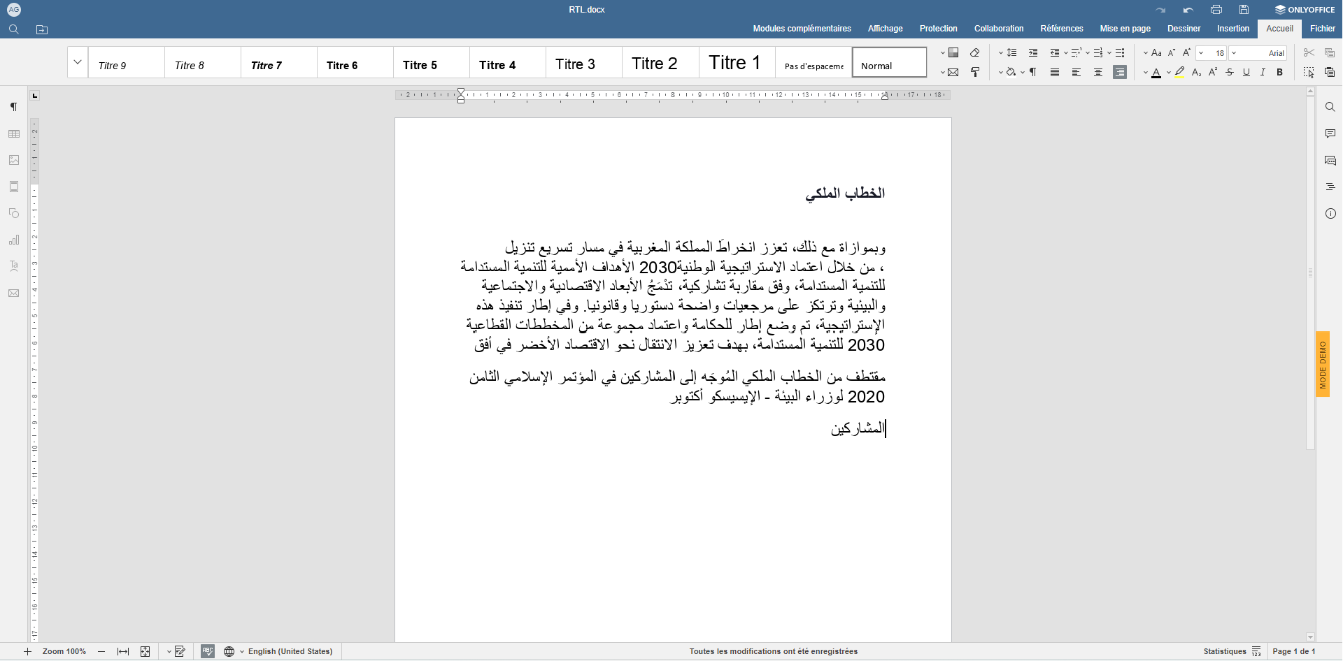 gofast text editing fro mright to left languages