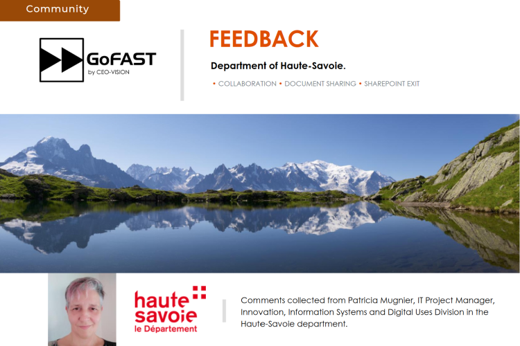 Feedback Department of Haute-Savoie (74)