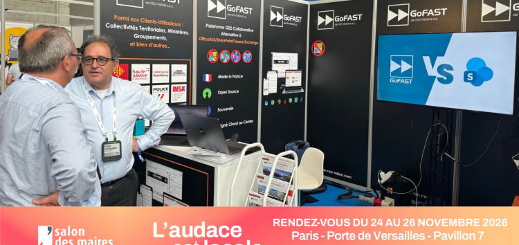 GoFAST au Salon des Maires 2026